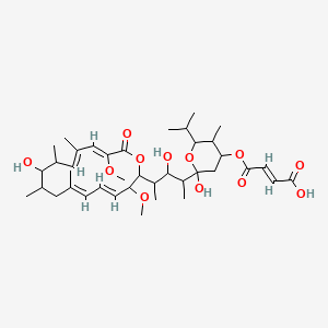 Chemical structure of Bafilomycin C1