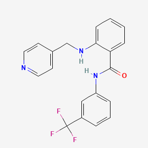 Chemical structure of AAL-993