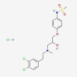Chemical structure of AM 92016 hydrochloride