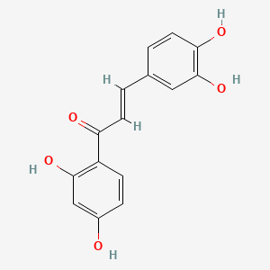 Chemical structure of Butein