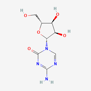 Chemical structure of 5-Azacytidine