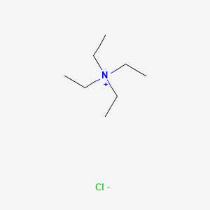 Chemical structure of Tetraethylammonium chloride
