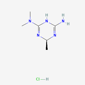 Chemical structure of Imeglimin hydrochloride