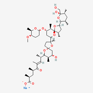 Chemical structure of Nanchangmycin