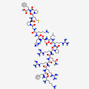 Chemical structure of Apelin-17 (human, bovine)