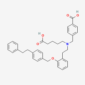 Chemical structure of Cinaciguat