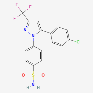 Chemical structure of SC 236