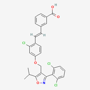 Chemical structure of GW4064