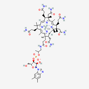 Chemical structure of Methylcobalamin