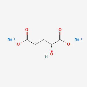 Chemical structure of Disodium (R)-2-Hydroxyglutarate