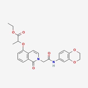 Chemical structure of SID 7969543
