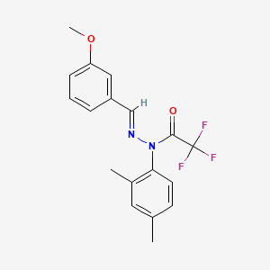 Chemical structure of J 147