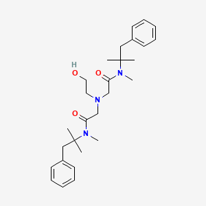 Chemical structure of Oxethazaine