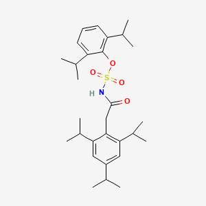 Chemical structure of Avasimibe