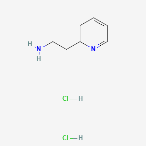 Chemical structure of 2-Pyridylethylamine dihydrochloride
