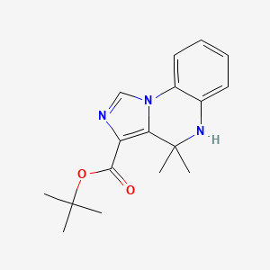 Chemical structure of U 93631