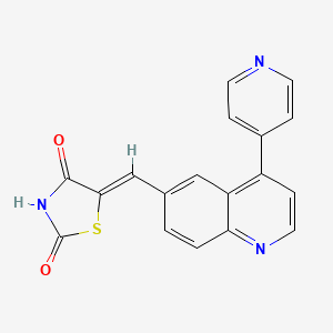 Chemical structure of GSK1059615