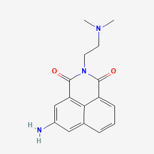 Chemical structure of Amonafide