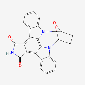 Chemical structure of SB 218078