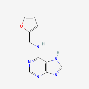 Chemical structure of Kinetin