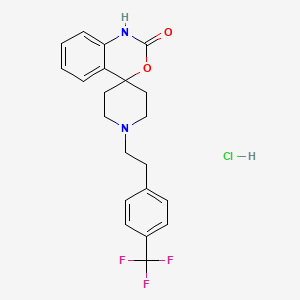 Chemical structure of RS 102895 hydrochloride