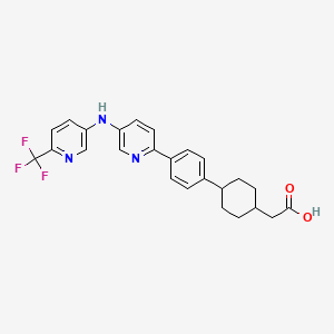 Chemical structure of LCQ-908