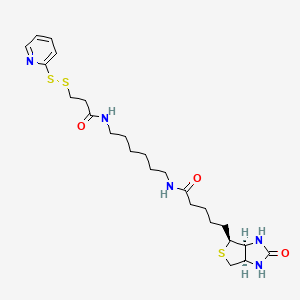 Chemical structure of Biotin-HPDP
