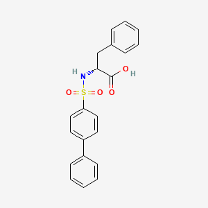 Chemical structure of MMP-2/MMP-9 Inhibitor I