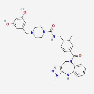 Chemical structure of WAY 267464 dihydrochloride