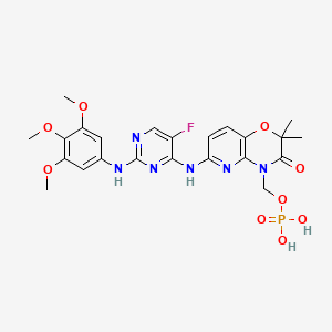 Chemical structure of Fostamatinib