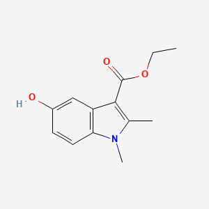 Chemical structure of Mecarbinate