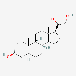 Chemical structure of Epiallopregnanolone