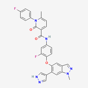 Chemical structure of LY2801653