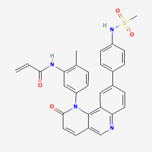 Chemical structure of BMX-IN-1