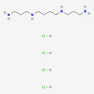 Chemical structure of Spermine hydrochloride