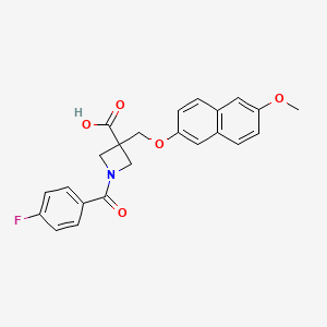 Chemical structure of PF 04418948