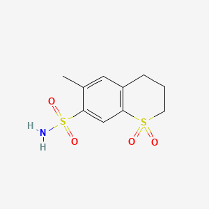 Chemical structure of Meticrane