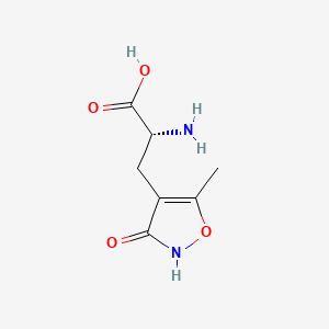Chemical structure of (R)-AMPA