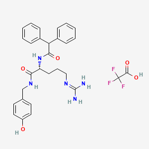 Chemical structure of BIBP 3226 trifluoroacetate