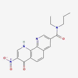 Chemical structure of Collagen proline hydroxylase inhibitor