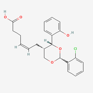 Chemical structure of ICI 192,605