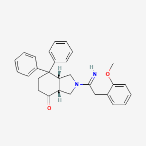 Chemical structure of RP 67580
