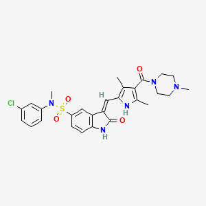 Chemical structure of SU11274