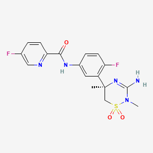 Chemical structure of Verubecestat (MK-8931)
