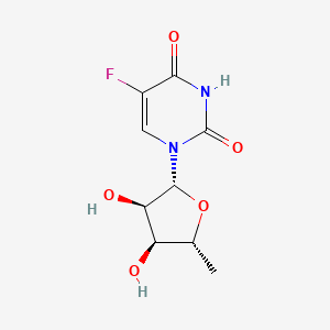 Chemical structure of Doxifluridine
