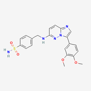Chemical structure of IRAK inhibitor 3