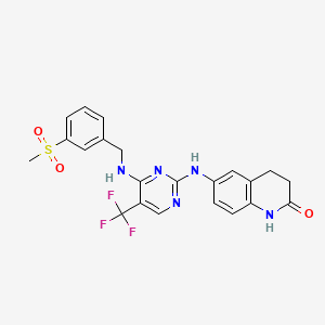 Chemical structure of PF-573228