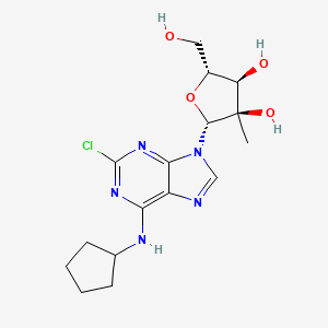 Chemical structure of 2'-MeCCPA