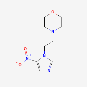 Chemical structure of Nimorazole