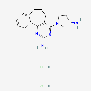 Chemical structure of A 943931 dihydrochloride